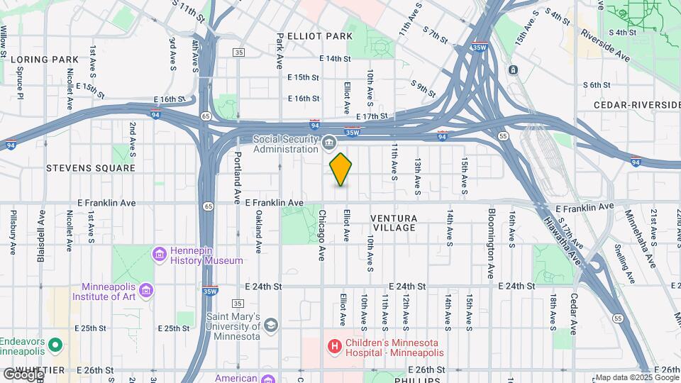 1916 Elliot Ave Map and Location Details