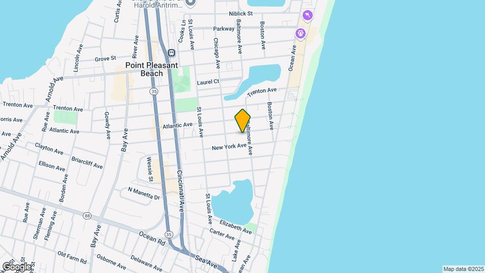 204 New Jersey Ave Map and Location Details