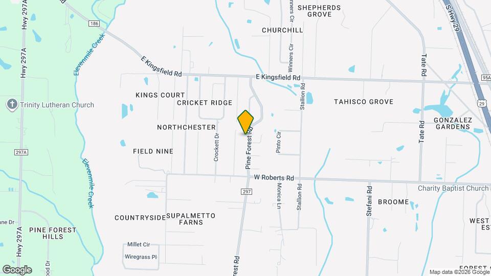 2523 Pine Forest Rd Map and Location Details