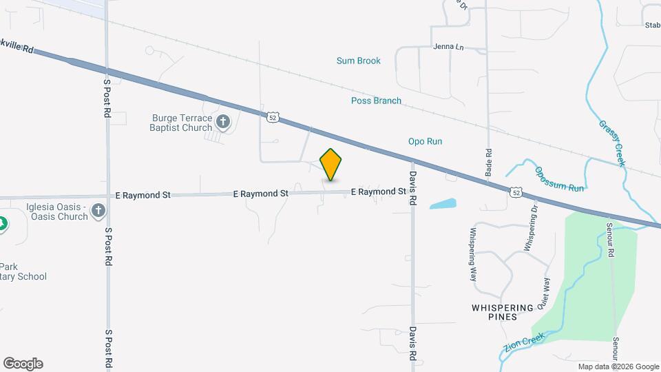 9726 E Raymond St Map and Location Details