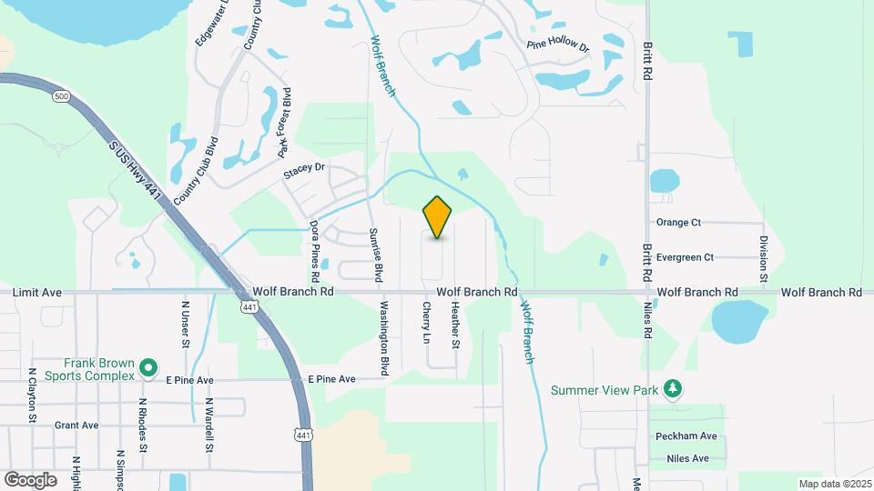 2238 Wolf Ridge Ln Map and Location Details
