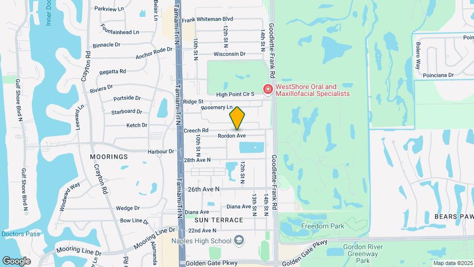 1259 Rordon Ave Mapa y Detalles de la Ubicación