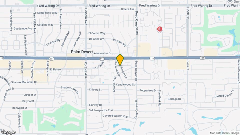 45225 Sunset Ln Map and Location Details