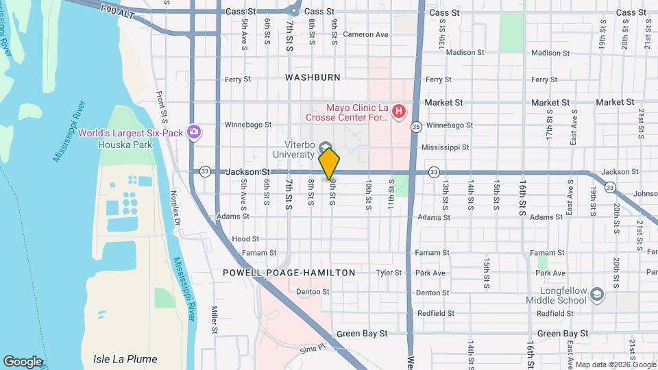 1020 9th St S Map and Location Details