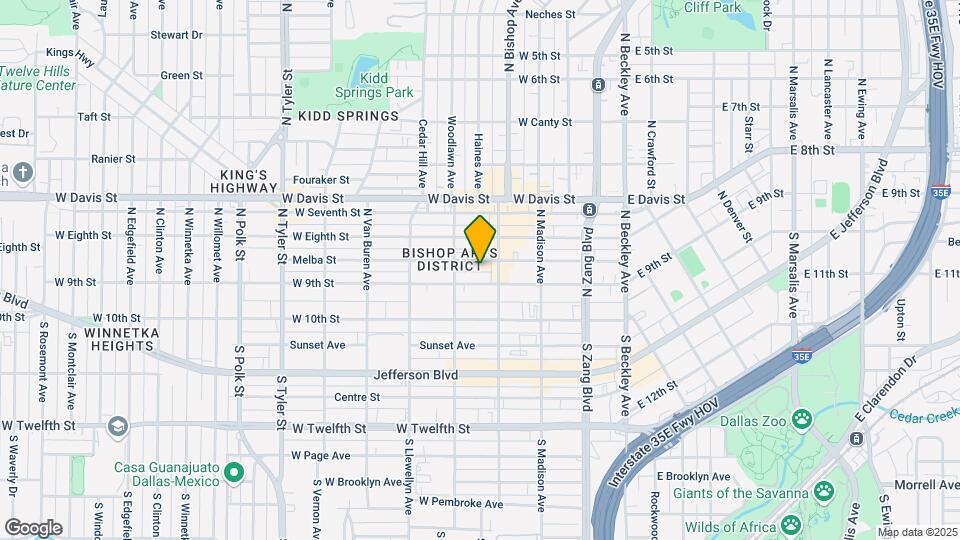 418 Melba St Map and Location Details