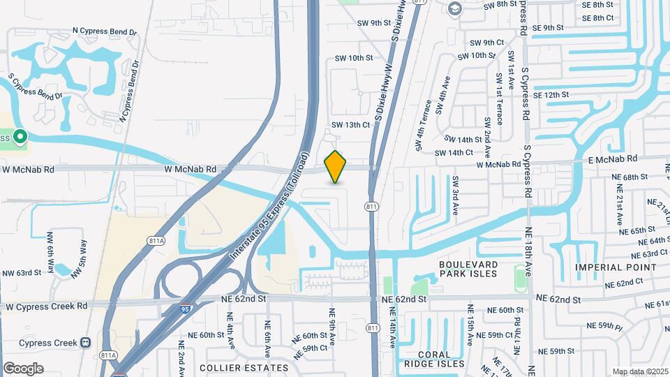 1673 SW 6th Dr, Unit A Map and Location Details