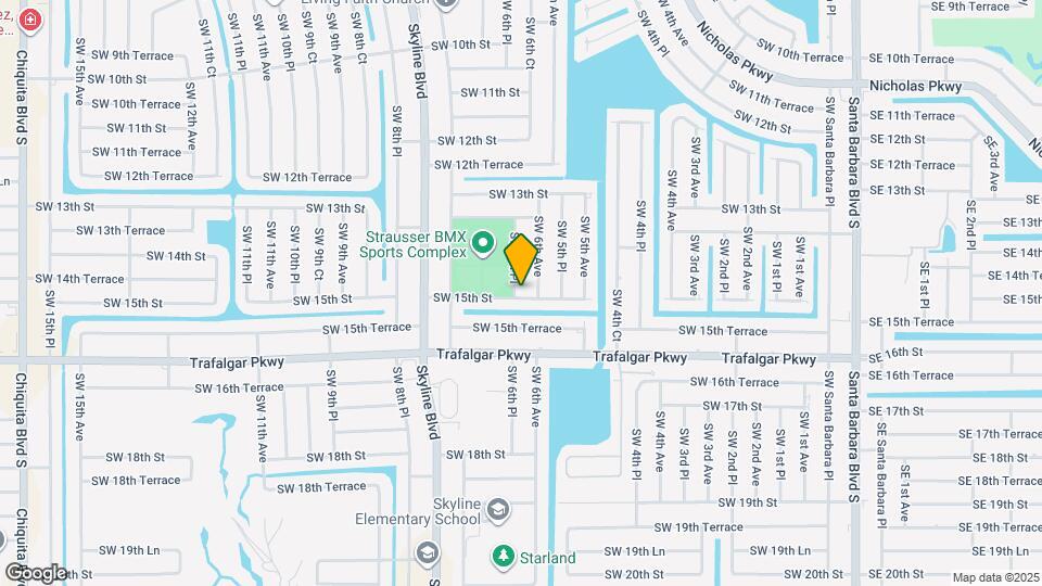 1425 SW 6th Pl Map and Location Details