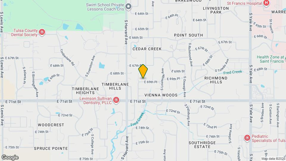 6932 S Knoxville Ave Map and Location Details