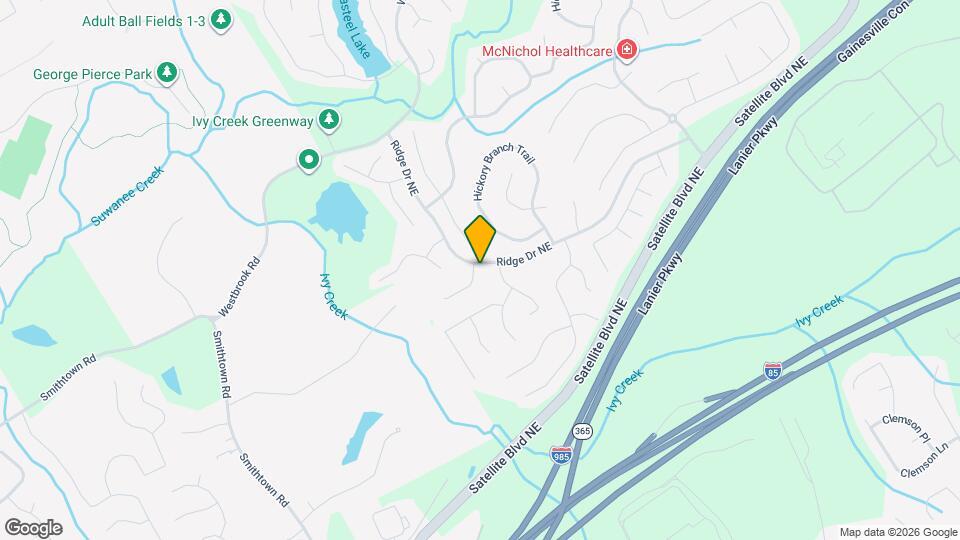 417 Breezewood Ct Mapa y Detalles de la Ubicación