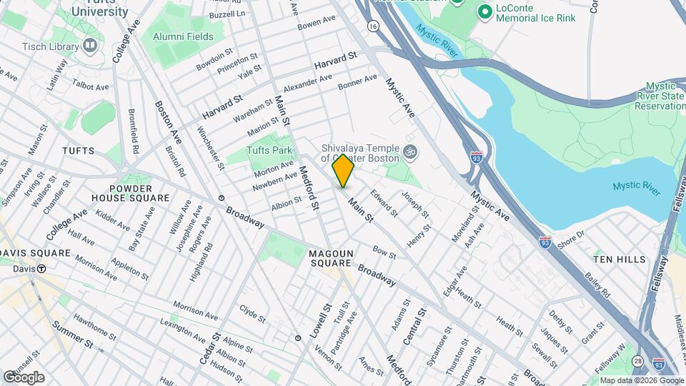 519 Main St, Unit 1 Map and Location Details