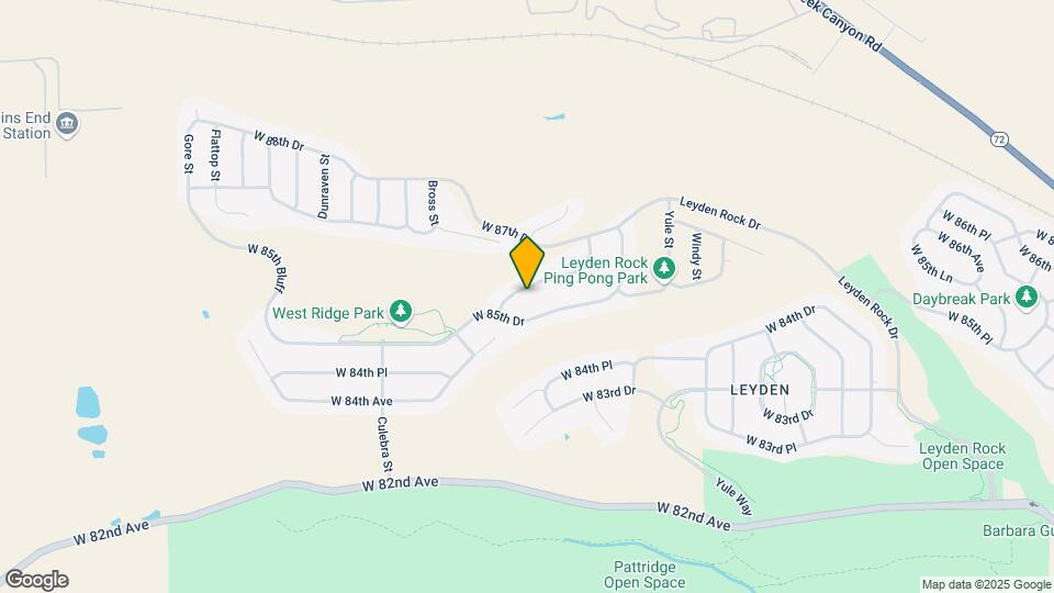 8610 Zircon Way Mapa y Detalles de la Ubicación