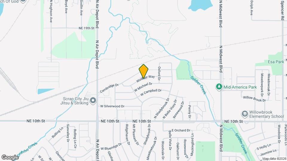 242 Windsor Way Map and Location Details