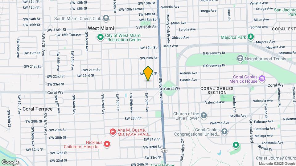 2311 SW 58th Ave Map and Location Details
