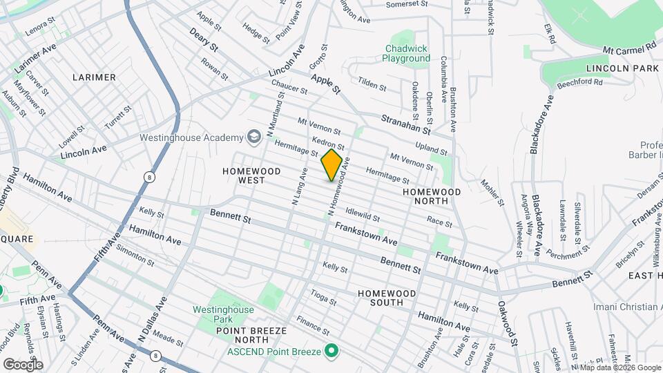 7151 Race St Map and Location Details