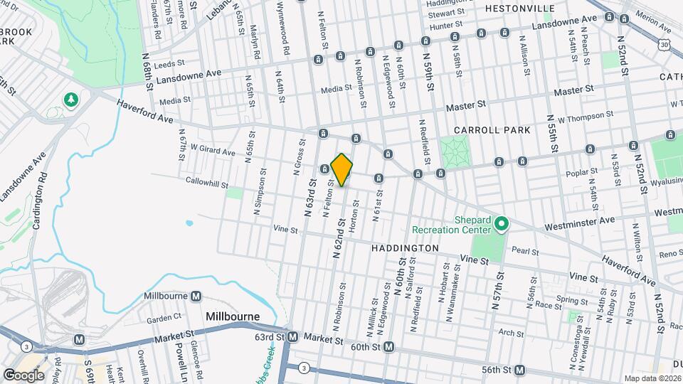 426 N 62nd St Map and Location Details