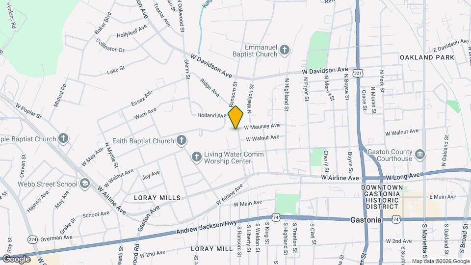 405 N Ransom St Map and Location Details