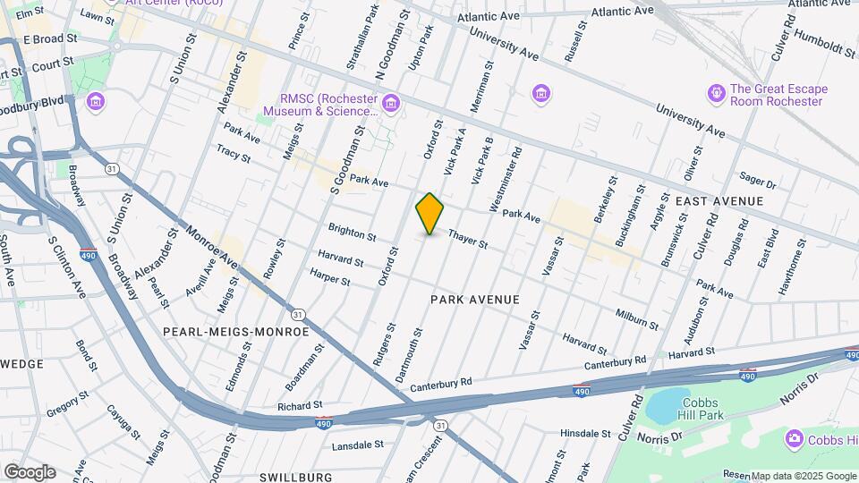 70 Rutgers St, Unit Apartment#2 Map and Location Details