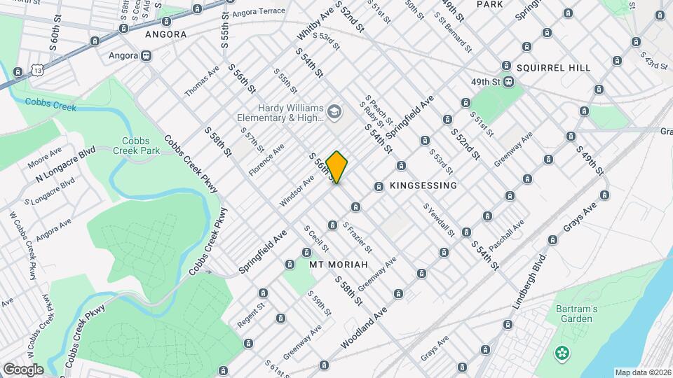 1604 S 56th St Map and Location Details