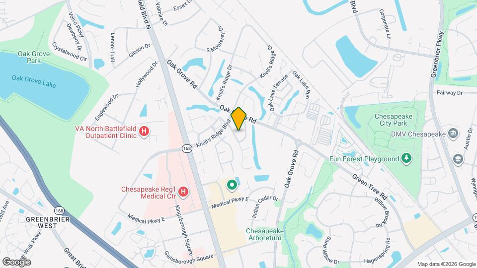 305 Nottaway Ct Map and Location Details