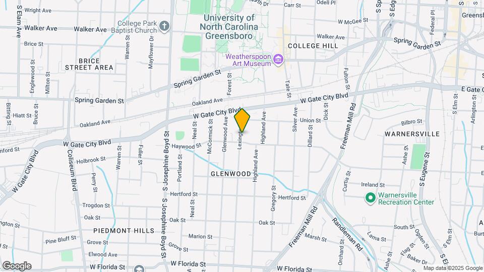 815 Lexington Ave Map and Location Details