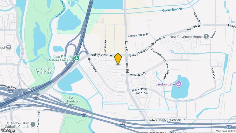 12752 Perrin Ln. Map and Location Details