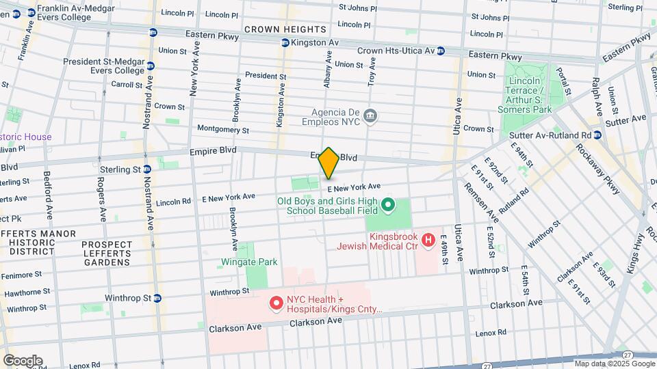 701 E New York Ave Map and Location Details