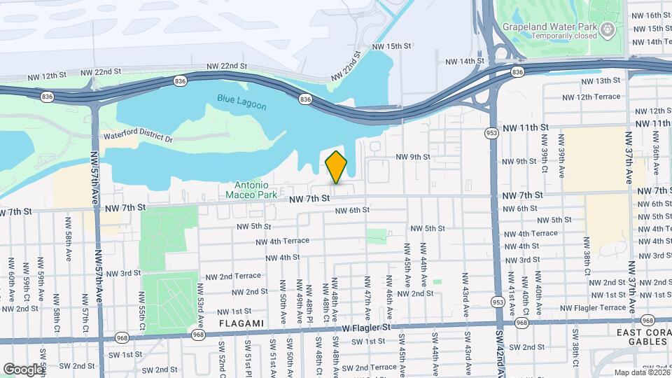 4725 NW 7th St Map and Location Details