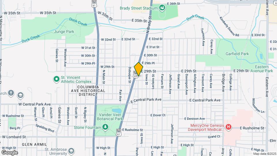 230 E Garfield St Mapa y Detalles de la Ubicación