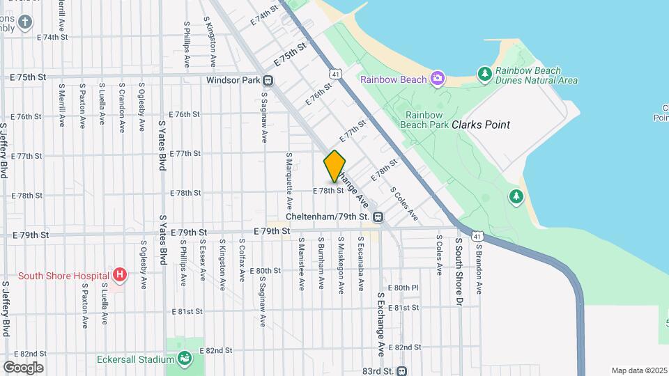 7756 S Muskegon Ave, Unit 1 Mapa y Detalles de la Ubicación