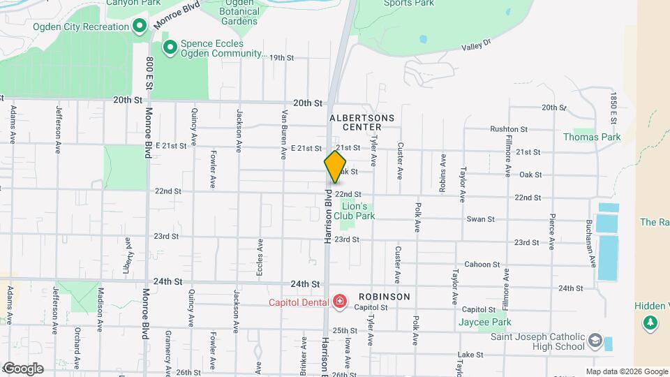 1206 E 22nd St, Unit A Map and Location Details