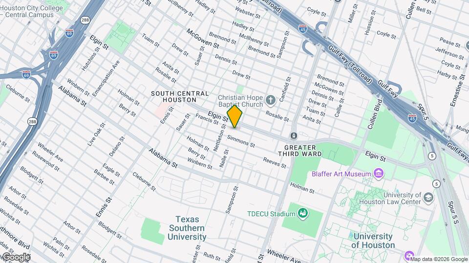 3330 Francis St Map and Location Details