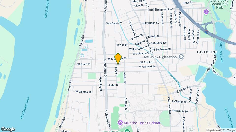 2783 Iowa St Map and Location Details