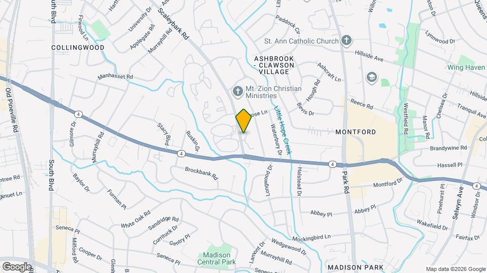 1201 Scaleybark Rd Map and Location Details