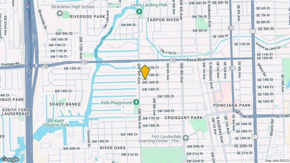 831 SW 14th St Map and Location Details