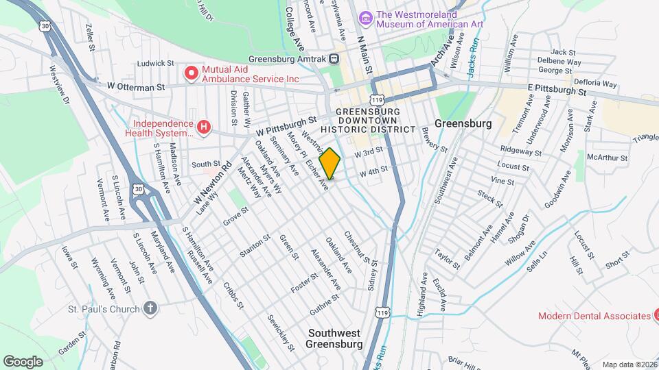 325 Eicher Ave, Unit 2 Mapa y Detalles de la Ubicación