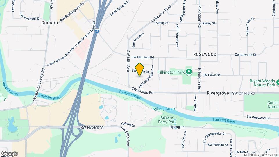 6354 SW Hiawatha Ct Map and Location Details