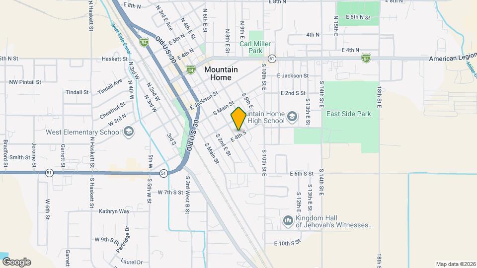 390 S 3rd E St, Unit SI ID1462223P Map and Location Details