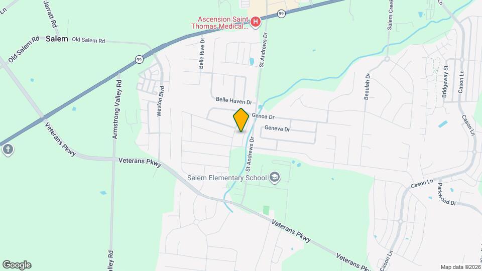 3032 Community Cir Mapa y Detalles de la Ubicación