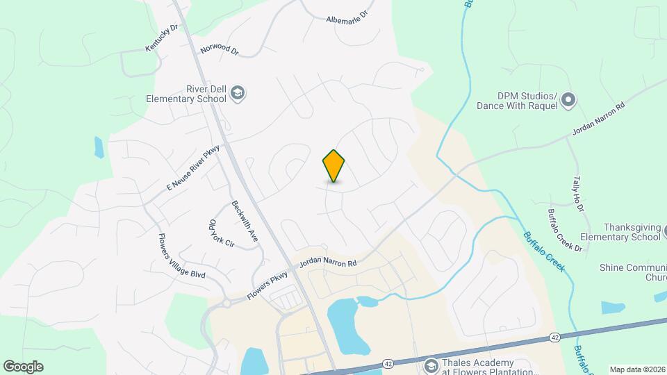 36 W Painted Way Mapa y Detalles de la Ubicación