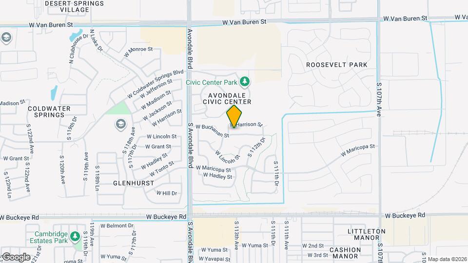 11322 W Buchanan St Map and Location Details