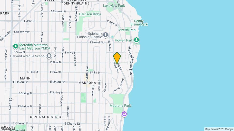 1557 Madrona Dr Map and Location Details