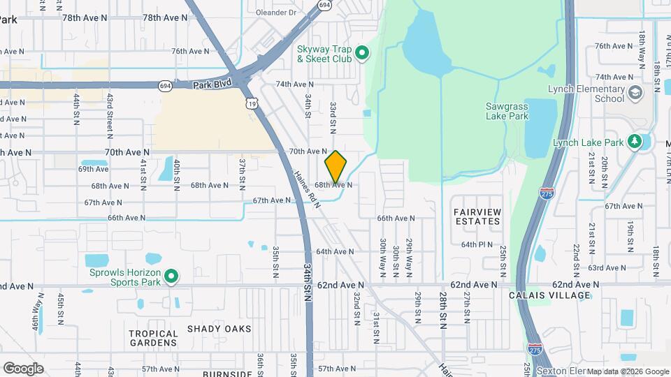 3218 68th Ave N Map and Location Details