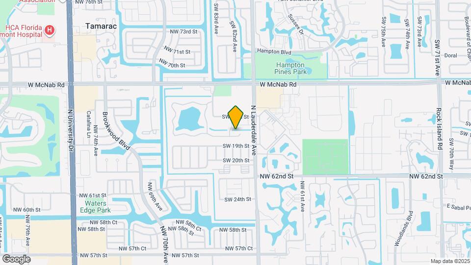 8137 S Coral Cir Map and Location Details