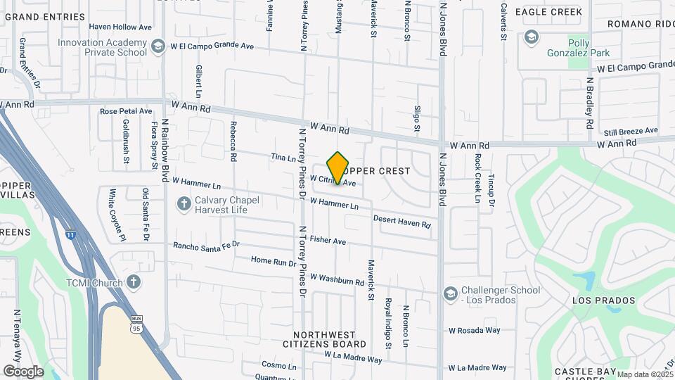6332 Malachite Bay Ave Map and Location Details