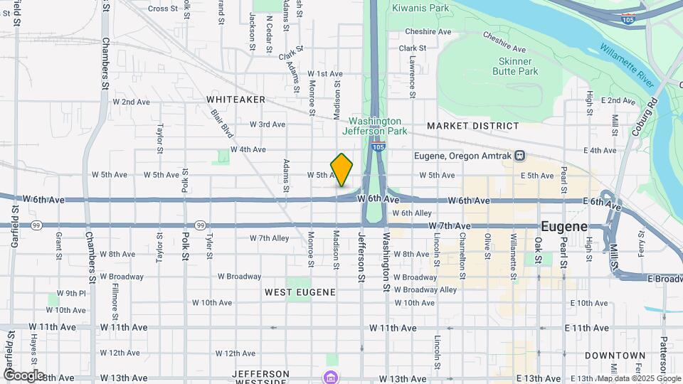 577 Madison St Map and Location Details