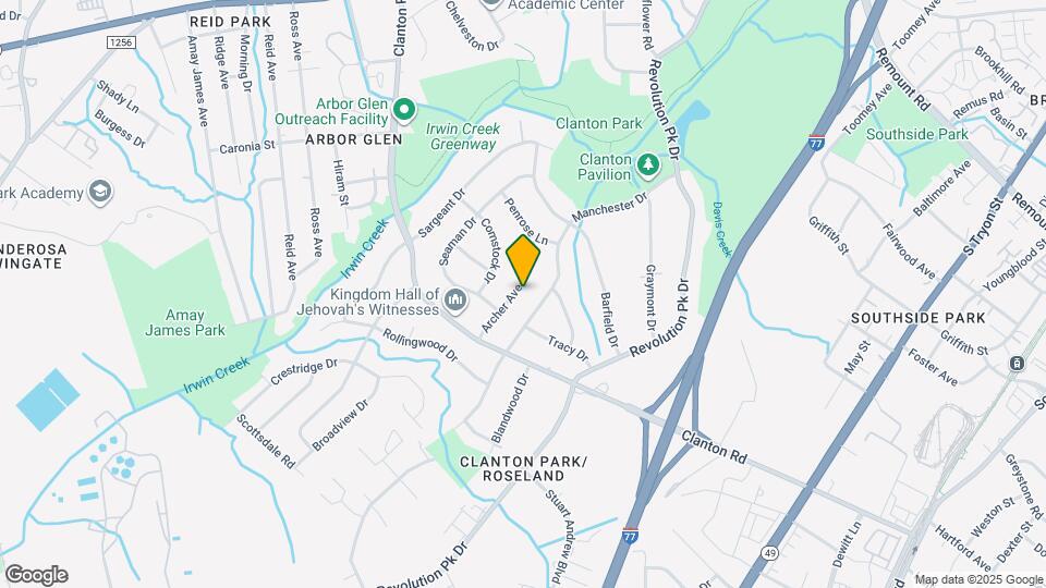 3515 Archer Ave Mapa y Detalles de la Ubicación