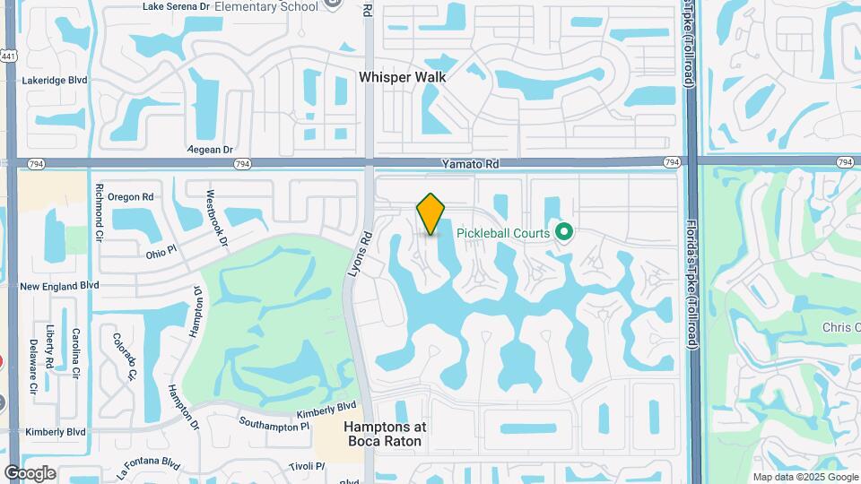 4063 Yarmouth D, Unit CENTURY VILLAGE BOCA Map and Location Details