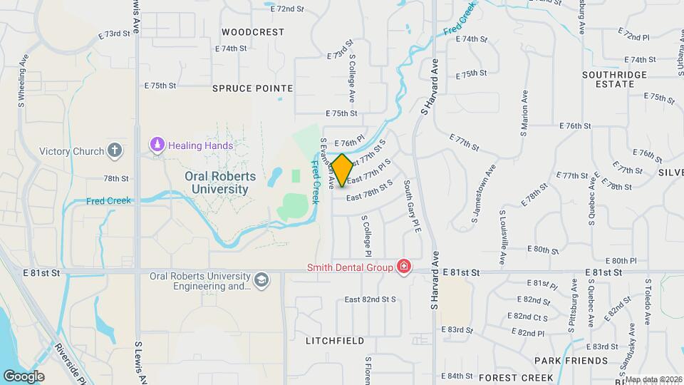 2911 East 78th St S Map and Location Details