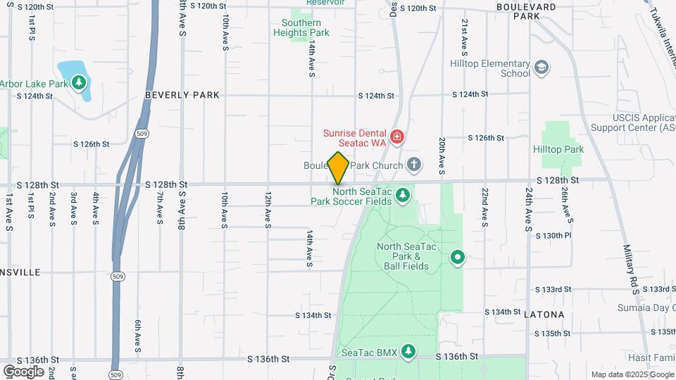 1435 S 128th St Mapa y Detalles de la Ubicación