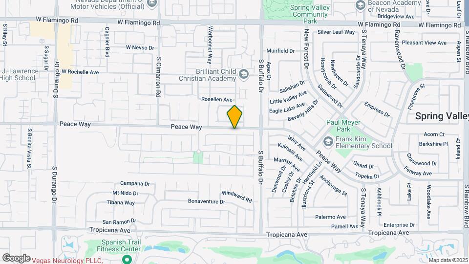 7868 Barntucket Ave Map and Location Details